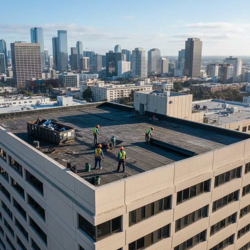 Flat Roof Replacement detail